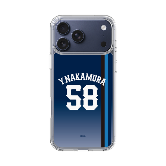 スリムプロテクションケース［ 埼玉西武ライオンズ- #58 NAKAMURA - ビジター ］