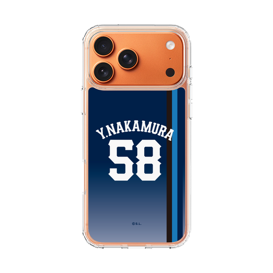 スリムプロテクションケース［ 埼玉西武ライオンズ- #58 NAKAMURA - ビジター ］