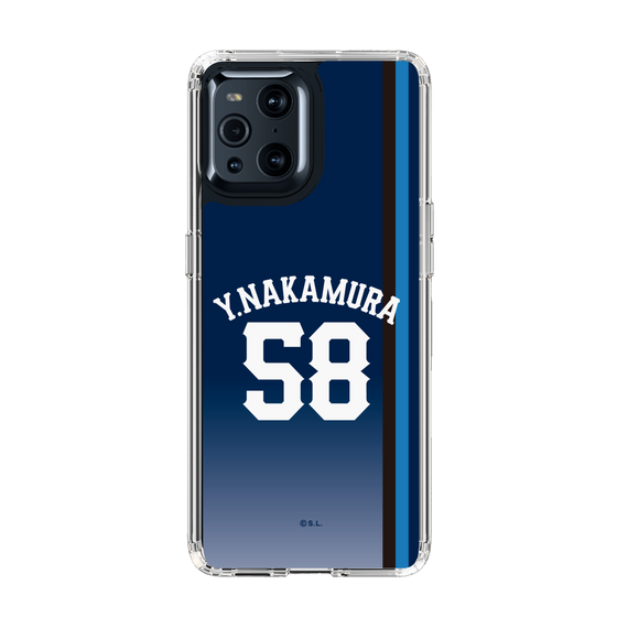 スリムプロテクションケース［ 埼玉西武ライオンズ- #58 NAKAMURA - ビジター ］