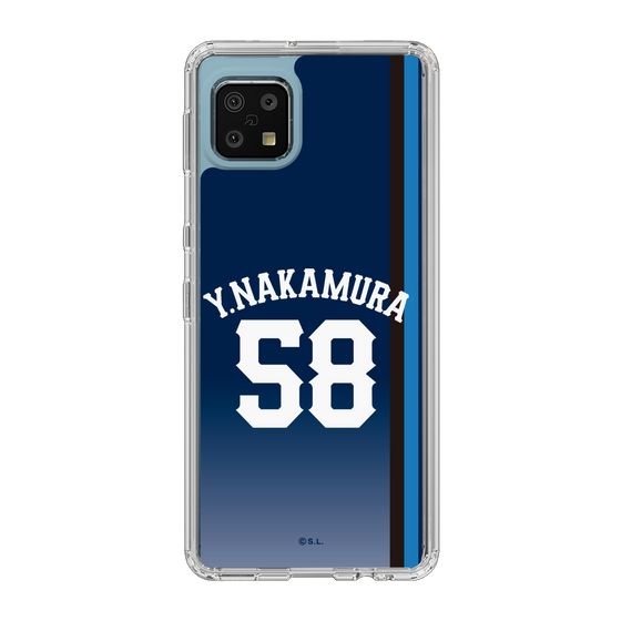 スリムプロテクションケース［ 埼玉西武ライオンズ- #58 NAKAMURA - ビジター ］