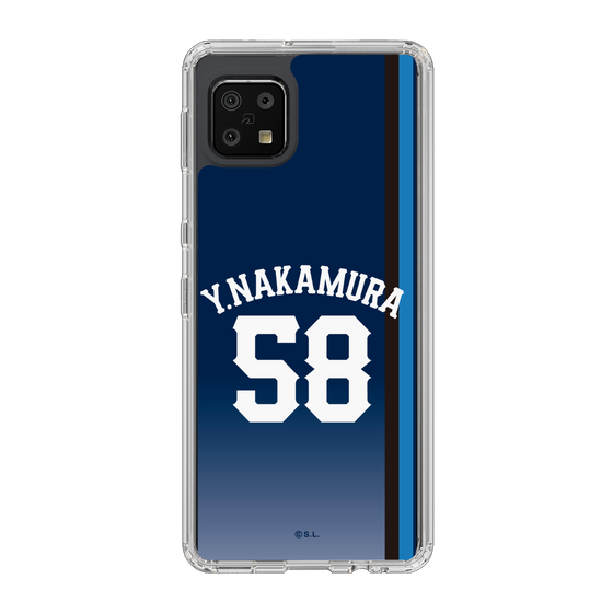 スリムプロテクションケース［ 埼玉西武ライオンズ- #58 NAKAMURA - ビジター ］