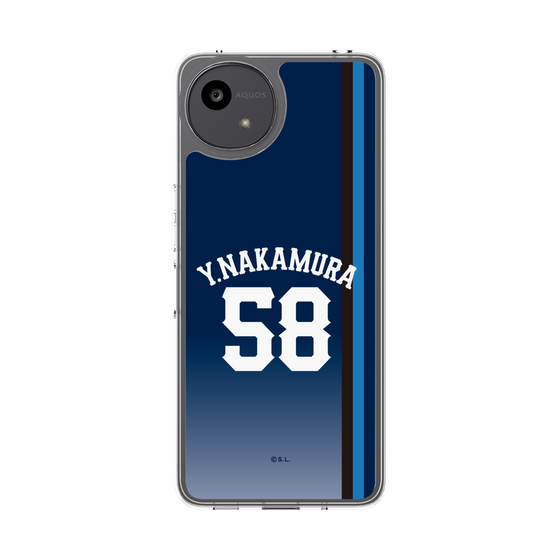 スリムプロテクションケース［ 埼玉西武ライオンズ- #58 NAKAMURA - ビジター ］