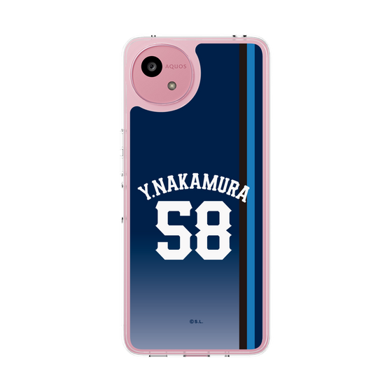 スリムプロテクションケース［ 埼玉西武ライオンズ- #58 NAKAMURA - ビジター ］