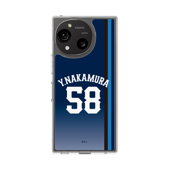 スリムプロテクションケース［ 埼玉西武ライオンズ- #58 NAKAMURA - ビジター ］