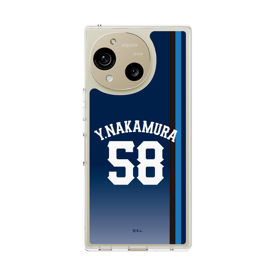 スリムプロテクションケース［ 埼玉西武ライオンズ- #58 NAKAMURA - ビジター ］