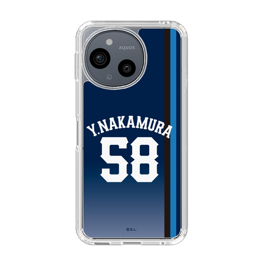 スリムプロテクションケース［ 埼玉西武ライオンズ- #58 NAKAMURA - ビジター ］