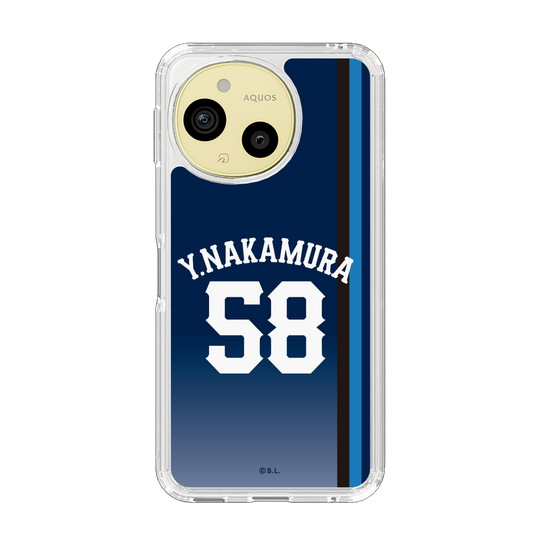 スリムプロテクションケース［ 埼玉西武ライオンズ- #58 NAKAMURA - ビジター ］