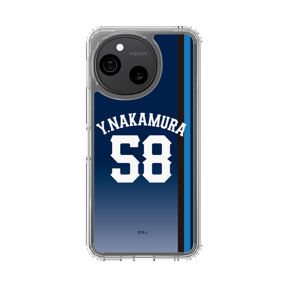 スリムプロテクションケース［ 埼玉西武ライオンズ- #58 NAKAMURA - ビジター ］