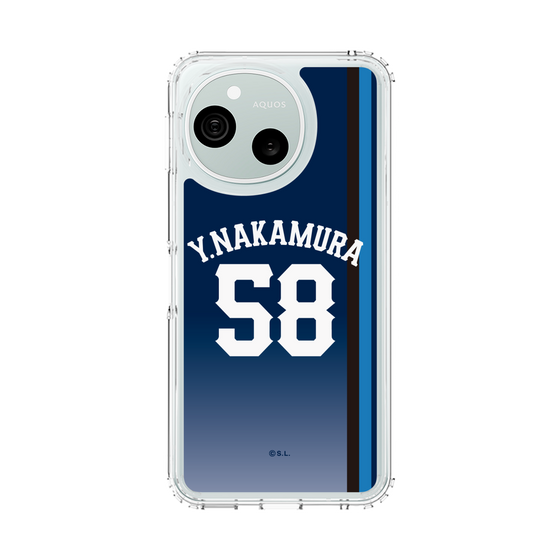 スリムプロテクションケース［ 埼玉西武ライオンズ- #58 NAKAMURA - ビジター ］
