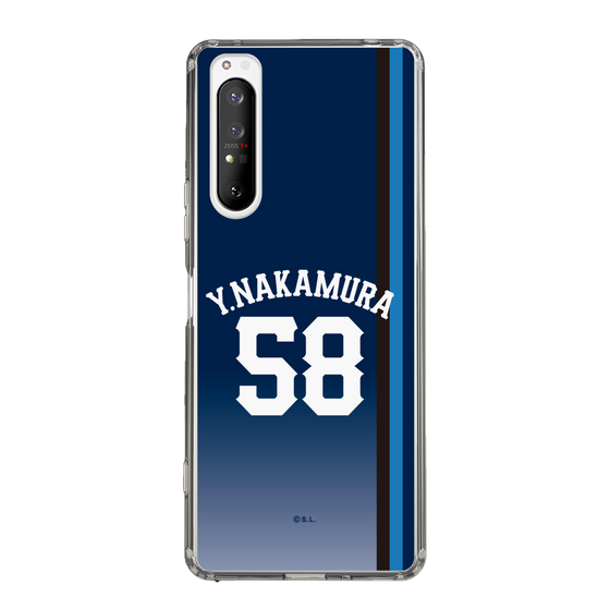 スリムプロテクションケース［ 埼玉西武ライオンズ- #58 NAKAMURA - ビジター ］