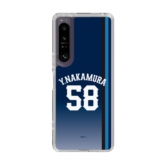 スリムプロテクションケース［ 埼玉西武ライオンズ- #58 NAKAMURA - ビジター ］