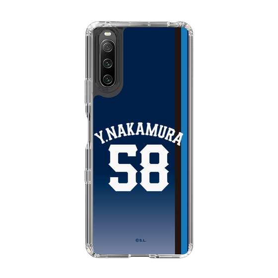 スリムプロテクションケース［ 埼玉西武ライオンズ- #58 NAKAMURA - ビジター ］