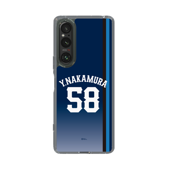 スリムプロテクションケース［ 埼玉西武ライオンズ- #58 NAKAMURA - ビジター ］