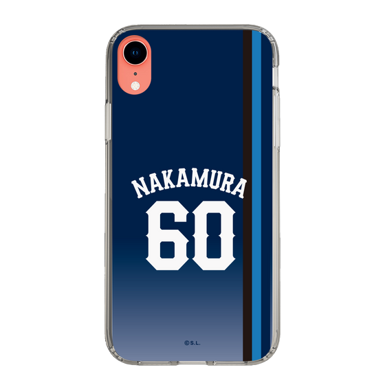 スリムプロテクションケース［ 埼玉西武ライオンズ- #60 NAKAMURA - ビジター ］