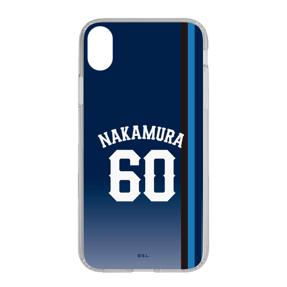スリムプロテクションケース［ 埼玉西武ライオンズ- #60 NAKAMURA - ビジター ］