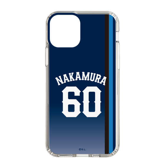 スリムプロテクションケース［ 埼玉西武ライオンズ- #60 NAKAMURA - ビジター ］