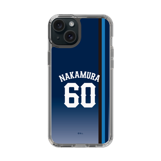 スリムプロテクションケース［ 埼玉西武ライオンズ- #60 NAKAMURA - ビジター ］