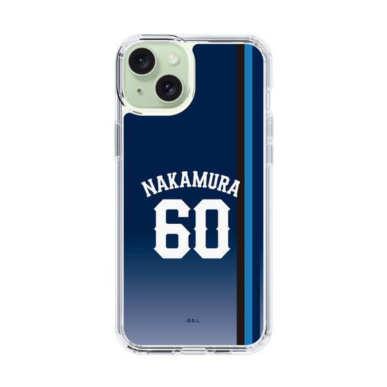 スリムプロテクションケース［ 埼玉西武ライオンズ- #60 NAKAMURA - ビジター ］