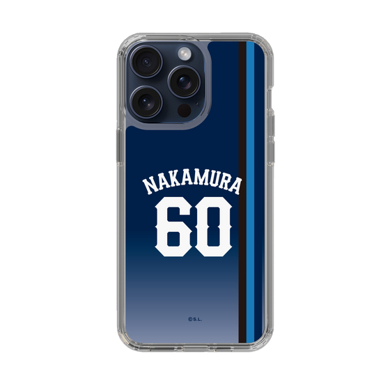 スリムプロテクションケース［ 埼玉西武ライオンズ- #60 NAKAMURA - ビジター ］