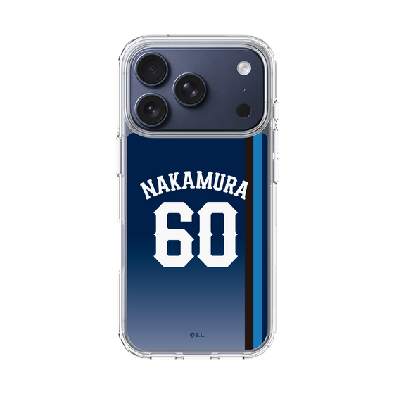 スリムプロテクションケース［ 埼玉西武ライオンズ- #60 NAKAMURA - ビジター ］