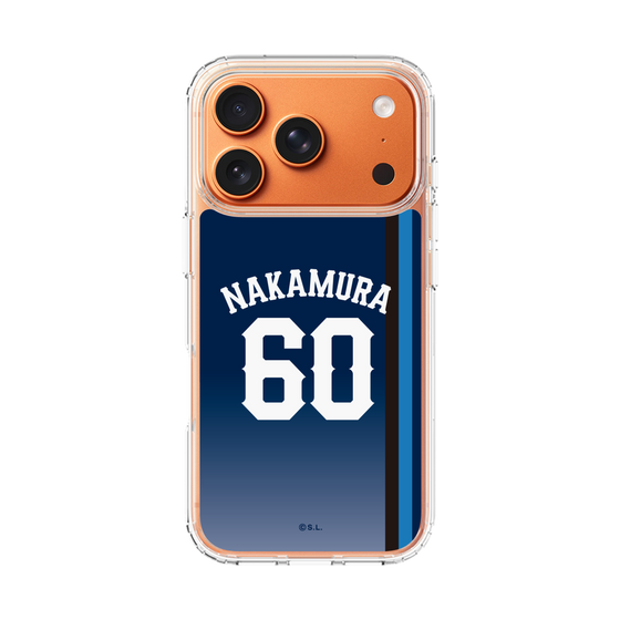 スリムプロテクションケース［ 埼玉西武ライオンズ- #60 NAKAMURA - ビジター ］