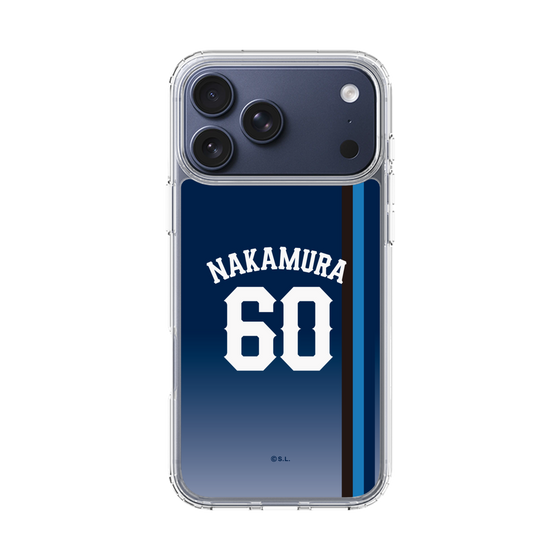 スリムプロテクションケース［ 埼玉西武ライオンズ- #60 NAKAMURA - ビジター ］