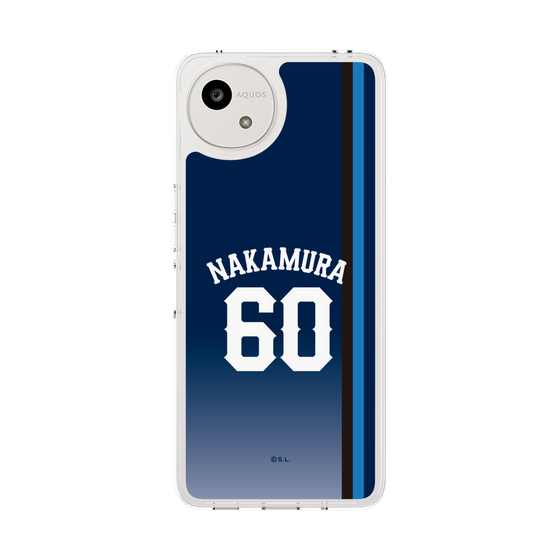 スリムプロテクションケース［ 埼玉西武ライオンズ- #60 NAKAMURA - ビジター ］
