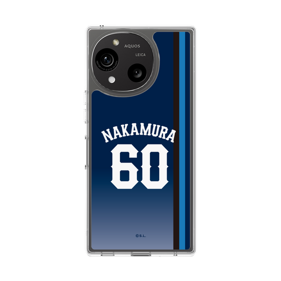 スリムプロテクションケース［ 埼玉西武ライオンズ- #60 NAKAMURA - ビジター ］