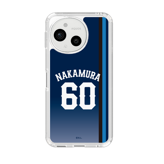 スリムプロテクションケース［ 埼玉西武ライオンズ- #60 NAKAMURA - ビジター ］