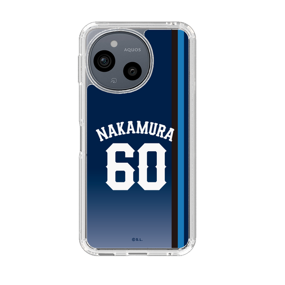スリムプロテクションケース［ 埼玉西武ライオンズ- #60 NAKAMURA - ビジター ］