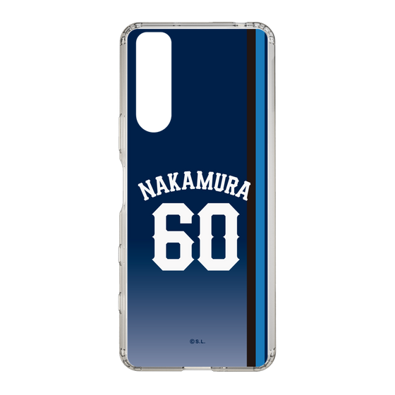 スリムプロテクションケース［ 埼玉西武ライオンズ- #60 NAKAMURA - ビジター ］