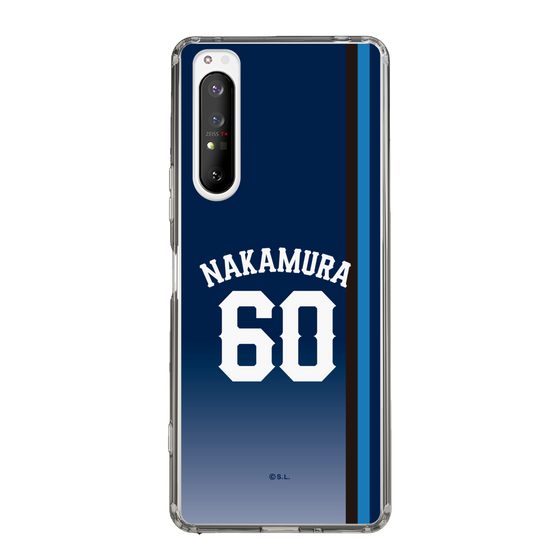 スリムプロテクションケース［ 埼玉西武ライオンズ- #60 NAKAMURA - ビジター ］