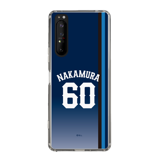 スリムプロテクションケース［ 埼玉西武ライオンズ- #60 NAKAMURA - ビジター ］