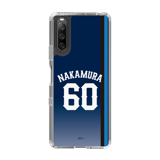 スリムプロテクションケース［ 埼玉西武ライオンズ- #60 NAKAMURA - ビジター ］