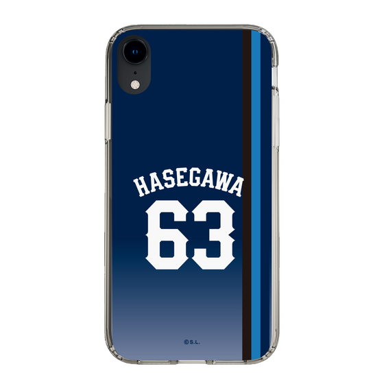 スリムプロテクションケース［ 埼玉西武ライオンズ- #63 HASEGAWA - ビジター ］