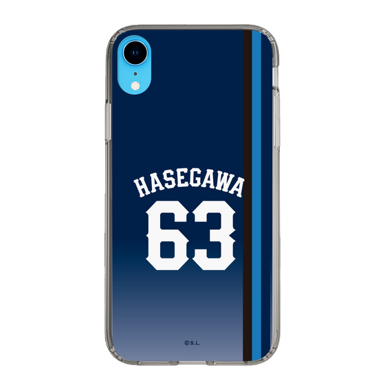 スリムプロテクションケース［ 埼玉西武ライオンズ- #63 HASEGAWA - ビジター ］
