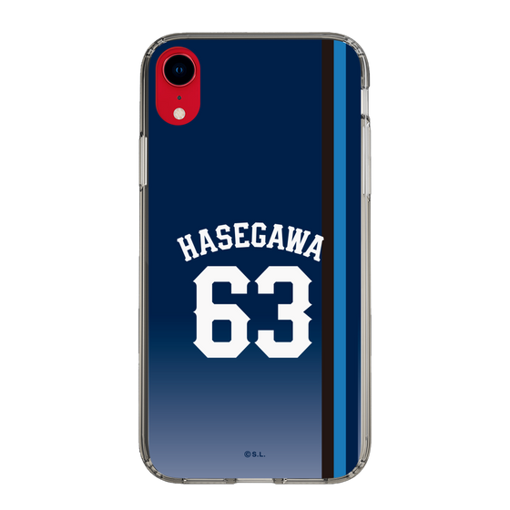 スリムプロテクションケース［ 埼玉西武ライオンズ- #63 HASEGAWA - ビジター ］