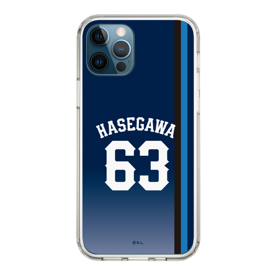 スリムプロテクションケース［ 埼玉西武ライオンズ- #63 HASEGAWA - ビジター ］