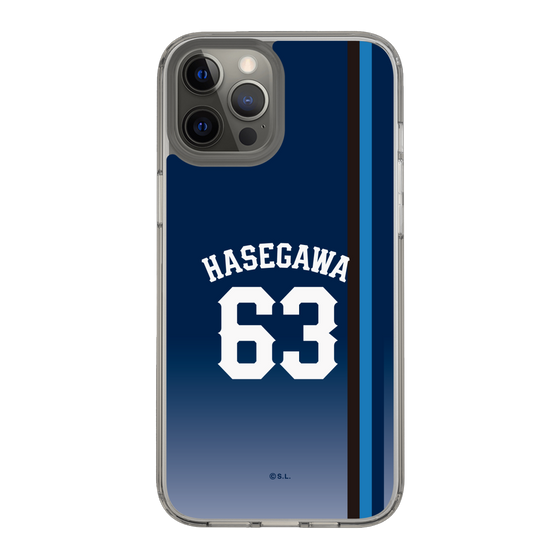 スリムプロテクションケース［ 埼玉西武ライオンズ- #63 HASEGAWA - ビジター ］