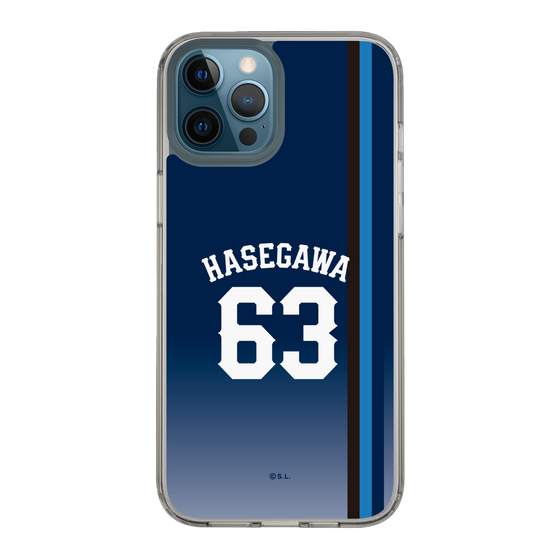 スリムプロテクションケース［ 埼玉西武ライオンズ- #63 HASEGAWA - ビジター ］