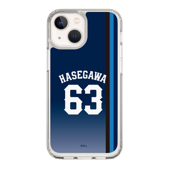 スリムプロテクションケース［ 埼玉西武ライオンズ- #63 HASEGAWA - ビジター ］