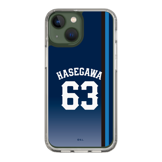 スリムプロテクションケース［ 埼玉西武ライオンズ- #63 HASEGAWA - ビジター ］