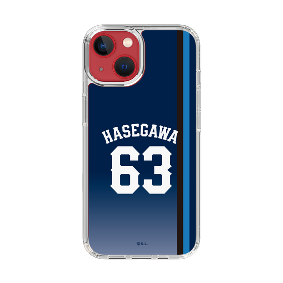 スリムプロテクションケース［ 埼玉西武ライオンズ- #63 HASEGAWA - ビジター ］