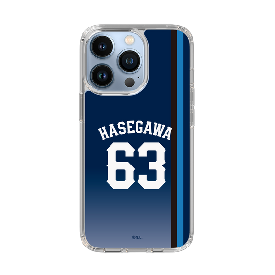 スリムプロテクションケース［ 埼玉西武ライオンズ- #63 HASEGAWA - ビジター ］