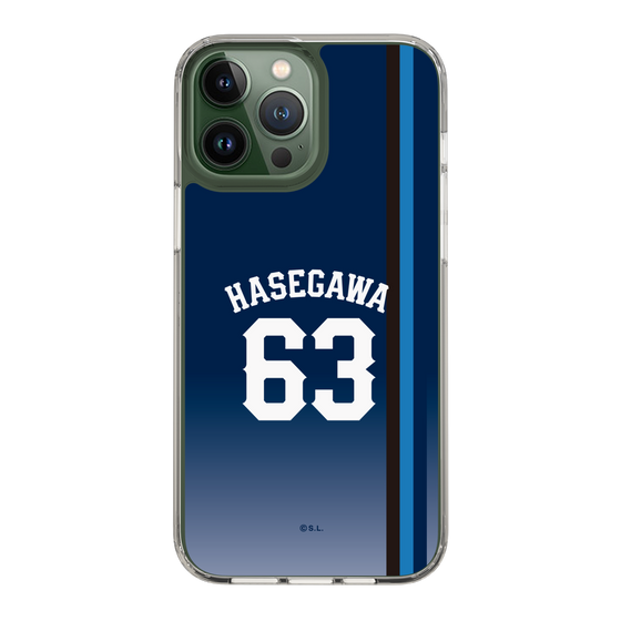 スリムプロテクションケース［ 埼玉西武ライオンズ- #63 HASEGAWA - ビジター ］