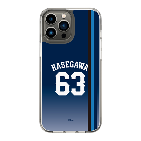 スリムプロテクションケース［ 埼玉西武ライオンズ- #63 HASEGAWA - ビジター ］