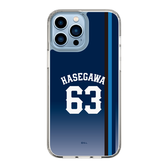 スリムプロテクションケース［ 埼玉西武ライオンズ- #63 HASEGAWA - ビジター ］
