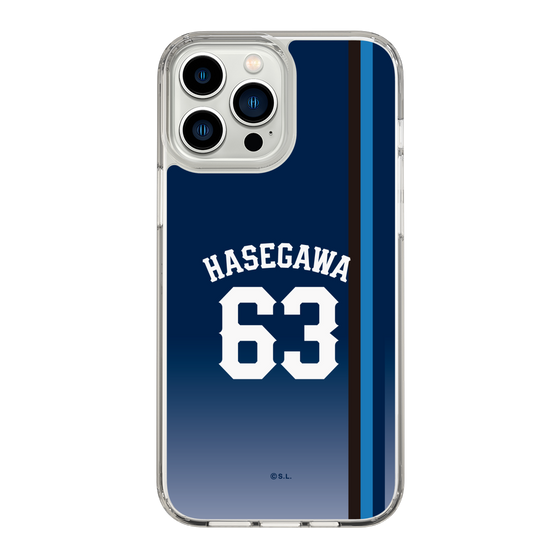 スリムプロテクションケース［ 埼玉西武ライオンズ- #63 HASEGAWA - ビジター ］