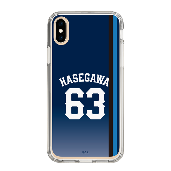 スリムプロテクションケース［ 埼玉西武ライオンズ- #63 HASEGAWA - ビジター ］