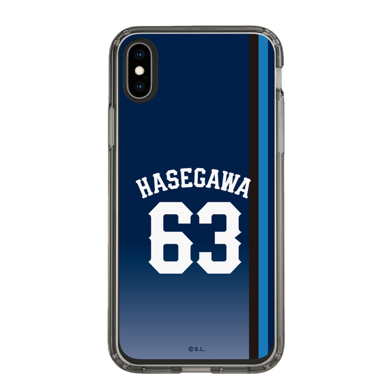スリムプロテクションケース［ 埼玉西武ライオンズ- #63 HASEGAWA - ビジター ］